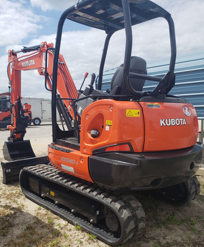 KX040-4 MINI EXCAVATOR
